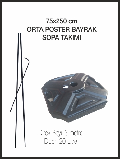 ORTA POSTER BAYRAK