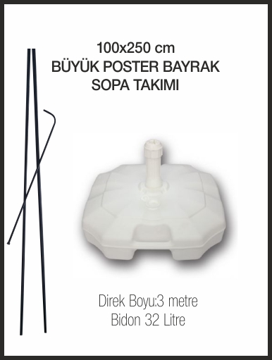 BÜYÜK POSTER BAYRAK